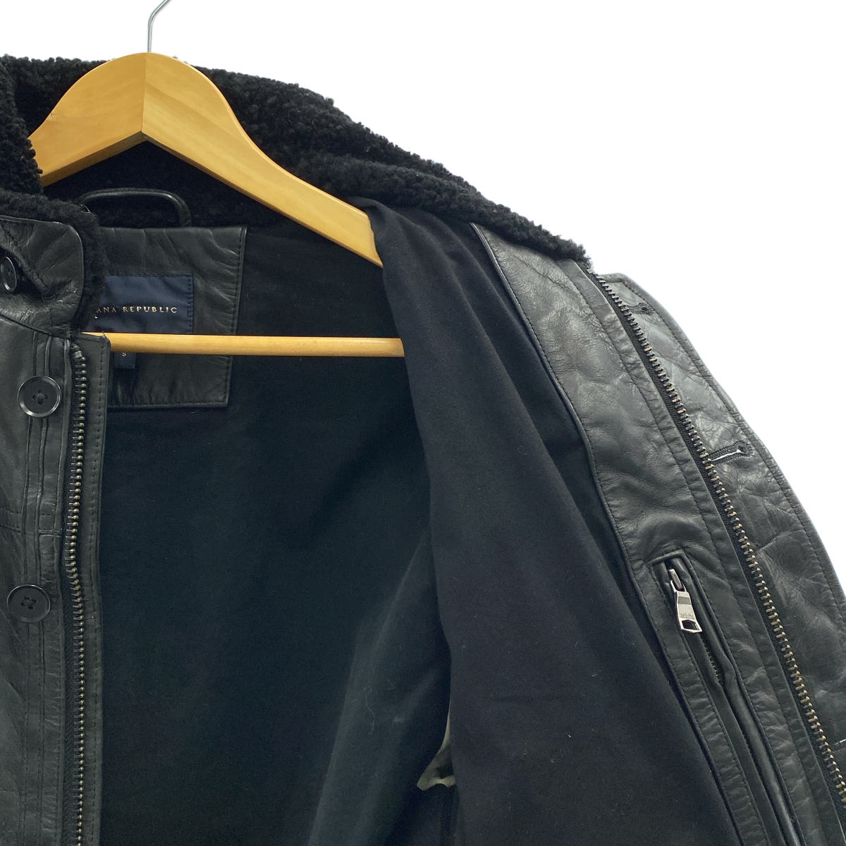 その他 レザー N-1 襟ボア デッキジャケット