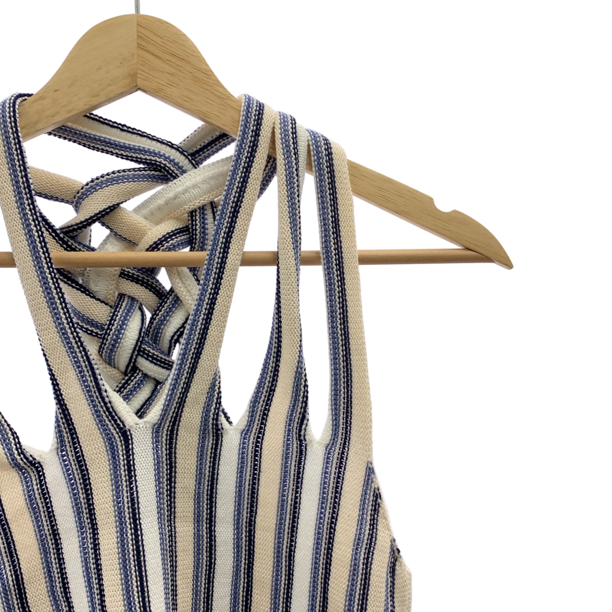 Y/PROJECT / ワイプロジェクト BRAIDED NECK KNIT TOP ブレイデッド ネック ニット