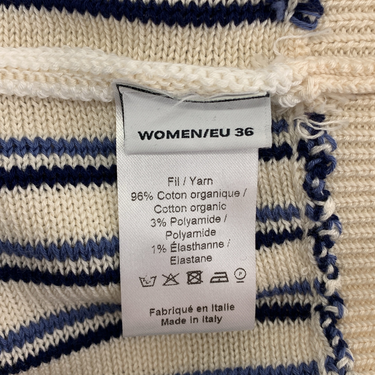 Y/PROJECT / ワイプロジェクト BRAIDED NECK KNIT TOP ブレイデッド ネック ニット