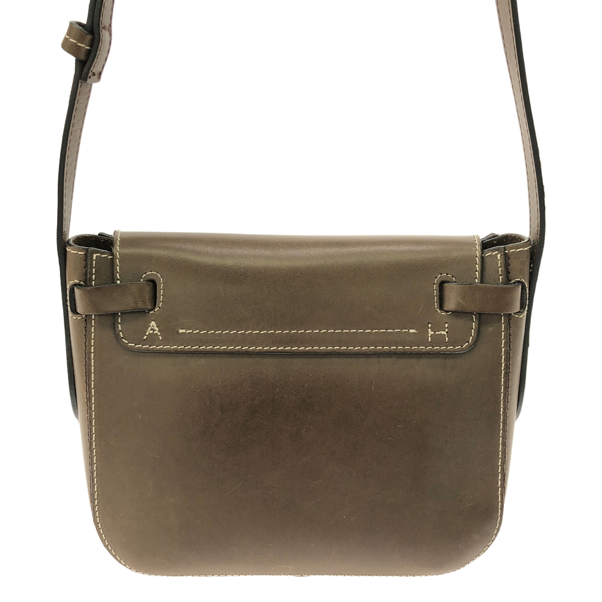 ANYA HINDMARCH / アニヤハインドマーチ RETURN TO NATURE レザー クロスボディバッグ