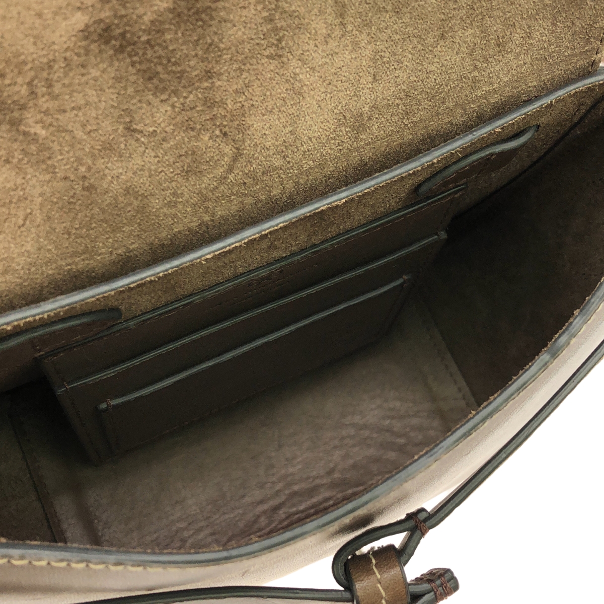 ANYA HINDMARCH / アニヤハインドマーチ RETURN TO NATURE レザー クロスボディバッグ