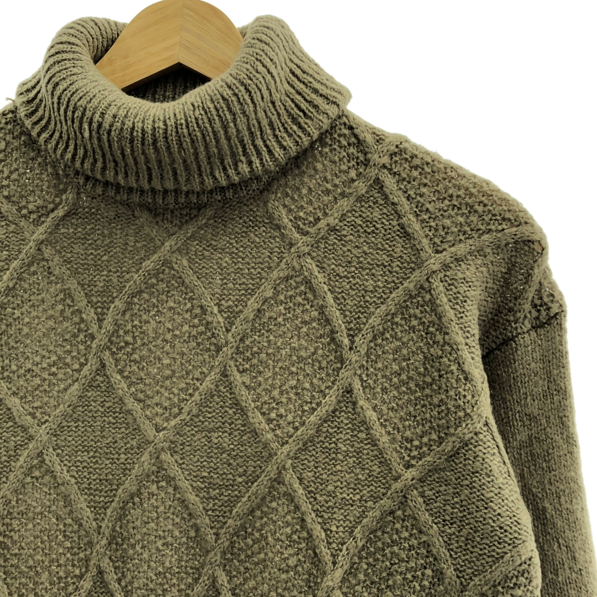 LAD MUSICIAN / ラッドミュージシャン ウール タートルネック ニット セーター