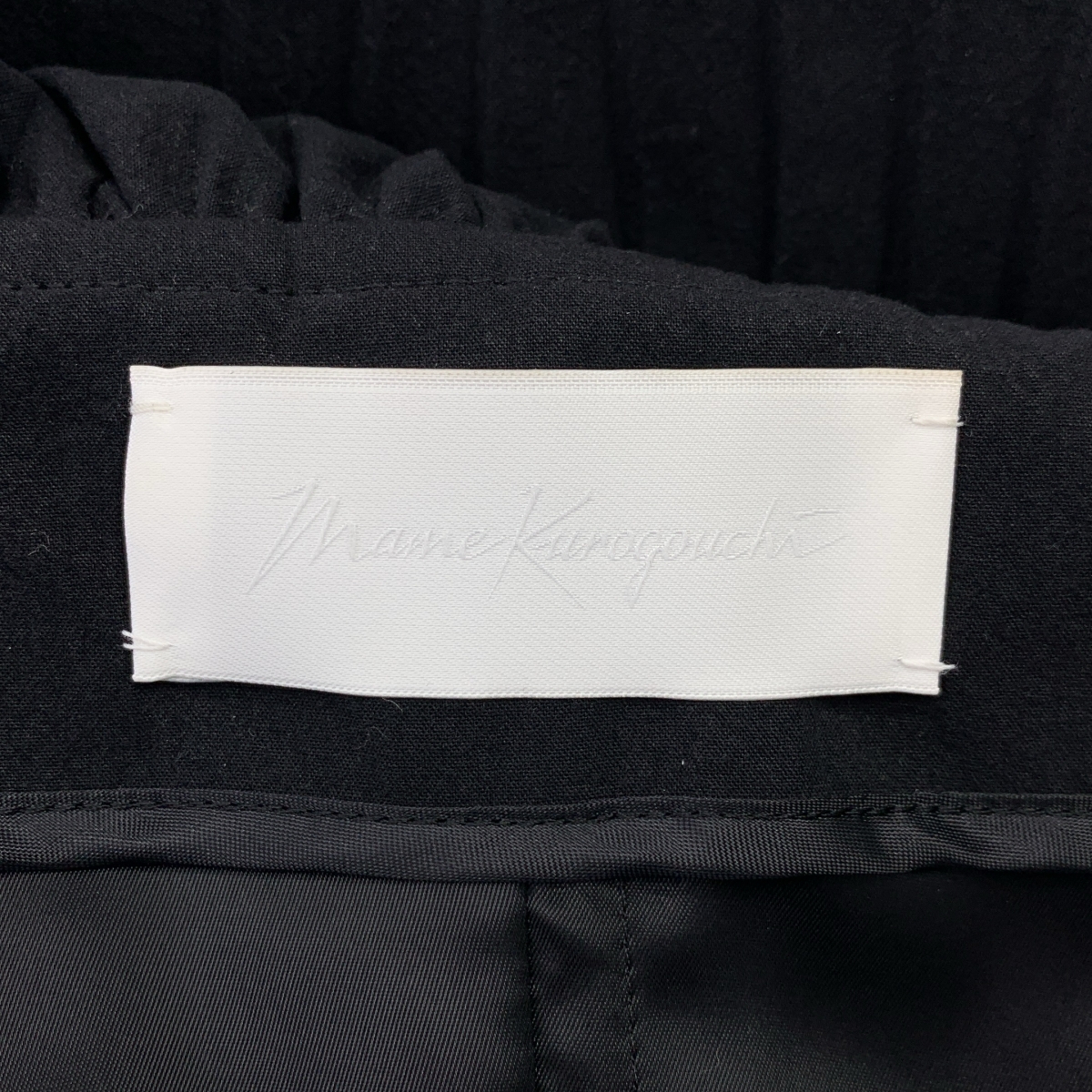 Mame Kurogouchi / マメクロゴウチ Wave Pleats Baretop Dress / ベアトップドレス ワンピース