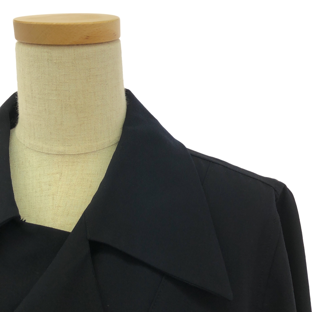 Y's / ワイズヨウジヤマモト ウール ギャバジン ジップ ライダース ワンピース