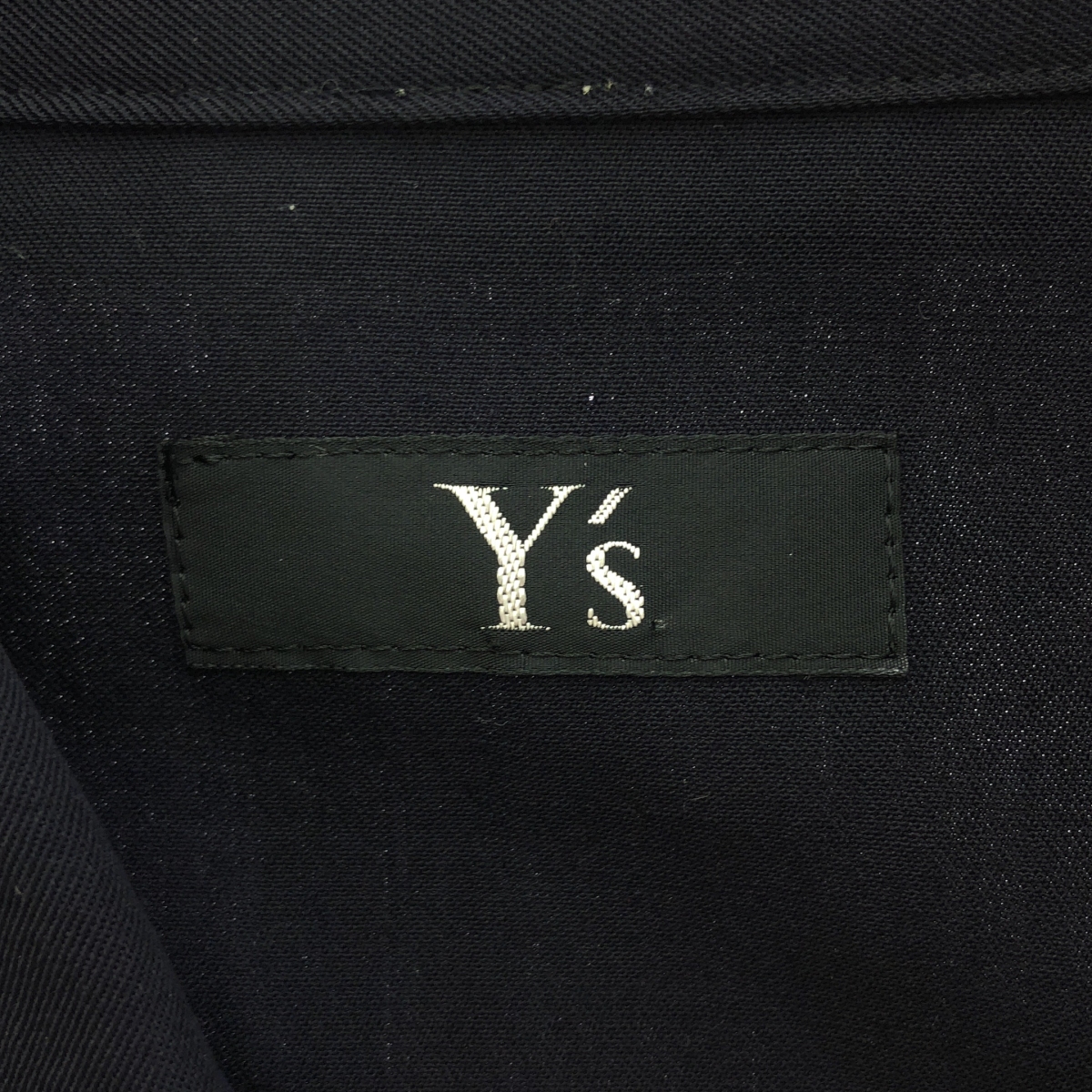 Y's / ワイズヨウジヤマモト ウール ギャバジン ジップ ライダース ワンピース