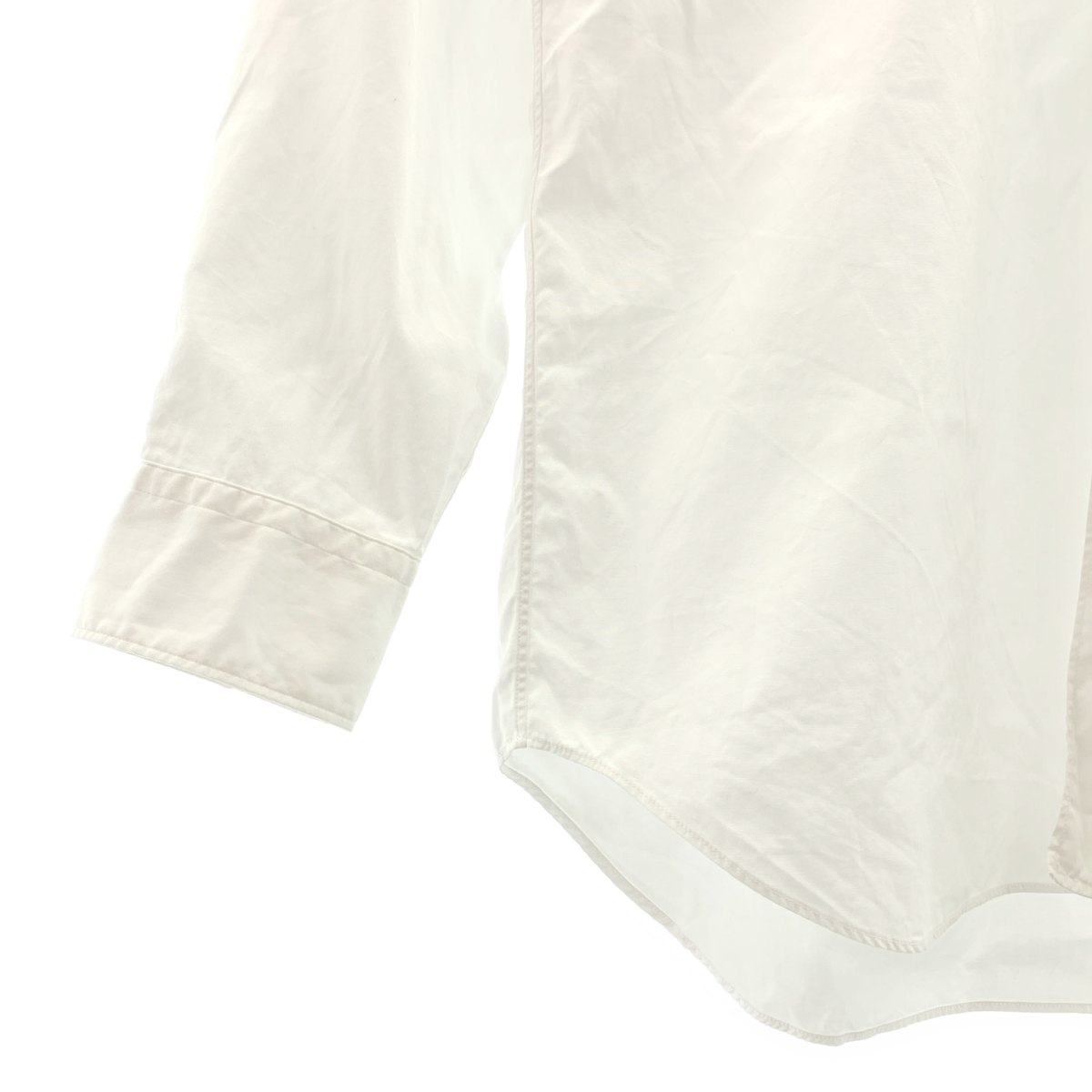 BLACK COMME des GARCONS / ブラックコムデギャルソン カットオフ ロングスリーブ シャツ