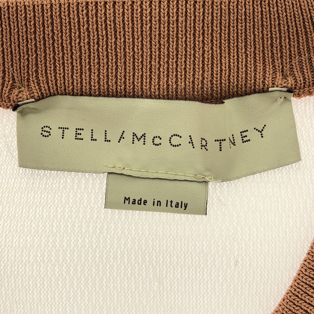 STELLA McCARTNEY / ステラマッカートニー 異素材切替 マルチパターン プルオーバートレーナー