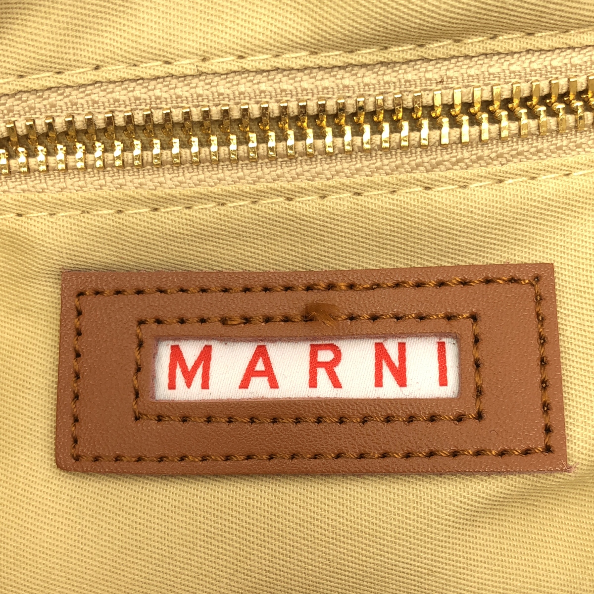 MARNI / マルニ 2way ショルダー付き ラフィア かご ロゴ ハンド トートバッグ