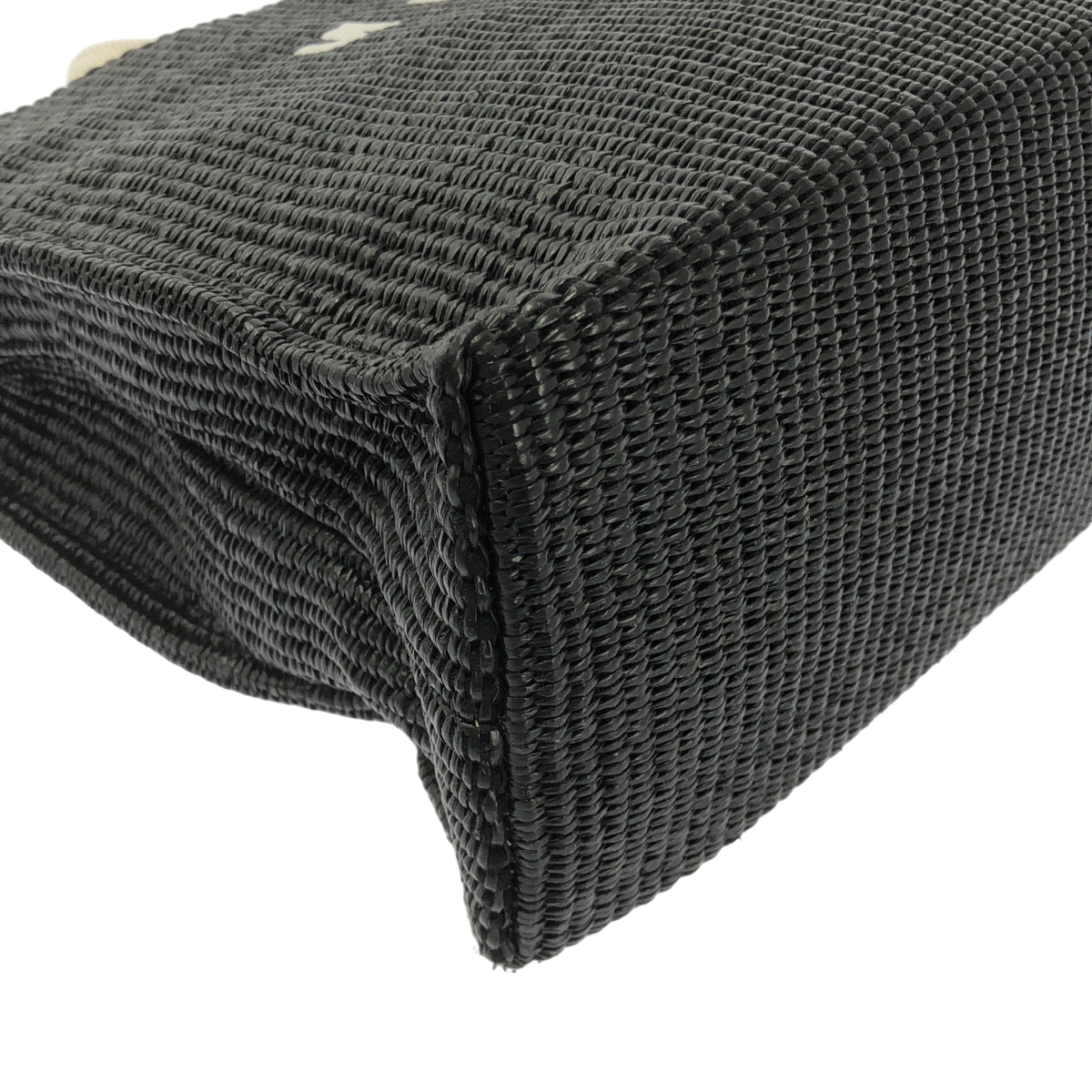 MARNI / マルニ 2way ショルダー付き ラフィア かご ロゴ ハンド トートバッグ