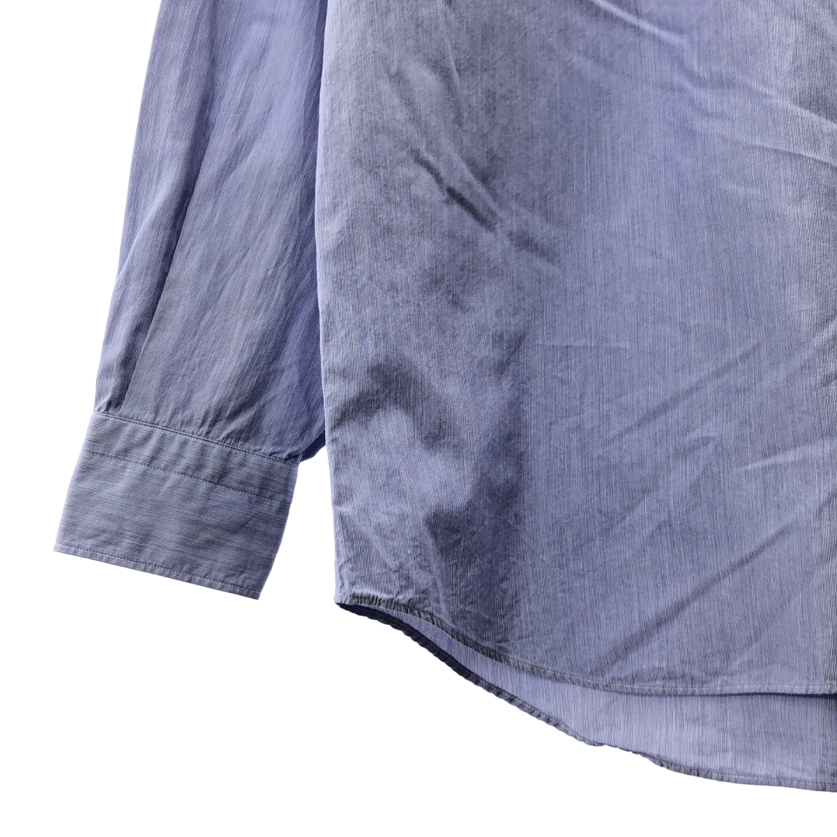 COMOLI / コモリ コットン ストライプ コモリ シャツ