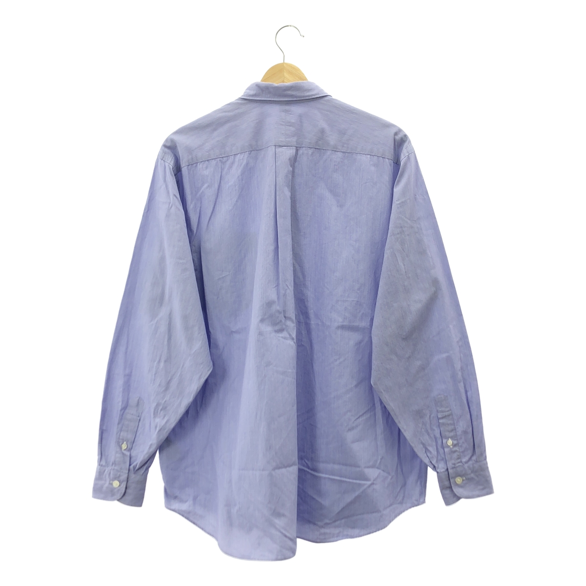 COMOLI / コモリ コットン ストライプ コモリ シャツ