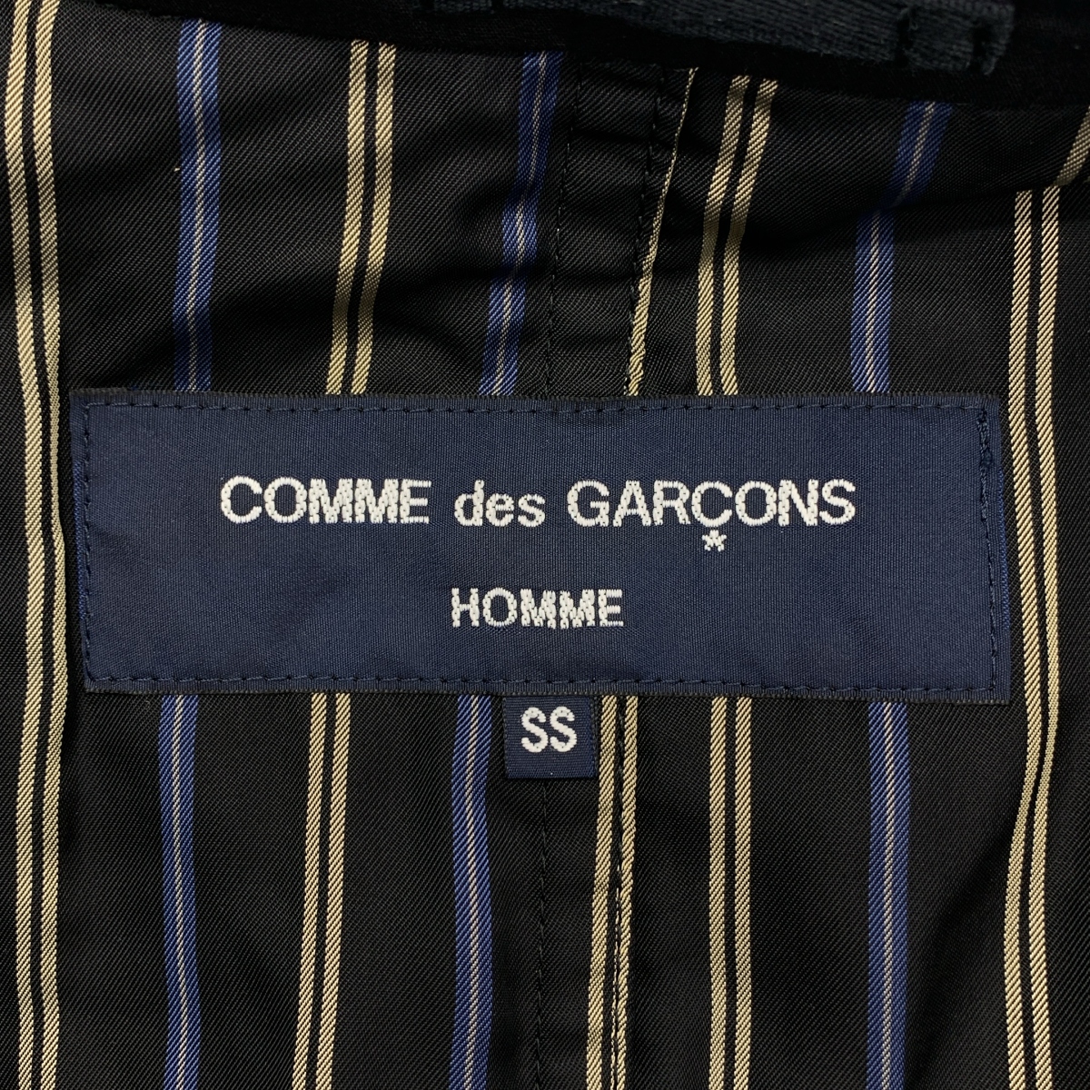 COMME des GARCONS HOMME / コムデギャルソンオム コットン 3B テーラードジャケット