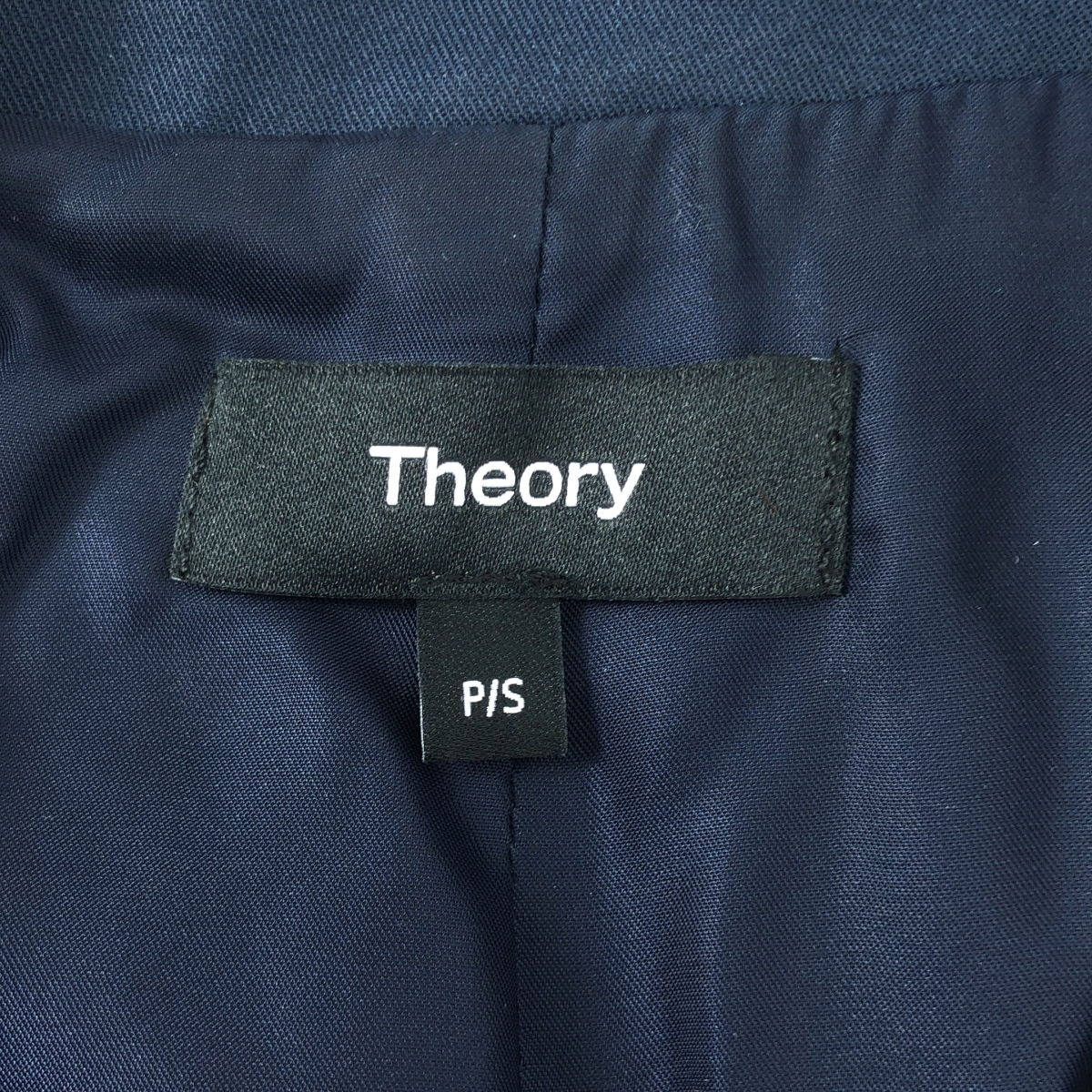 theory / セオリー BOXY OS VEST TWIST TWILL ボクシー ベスト ツイストツイル