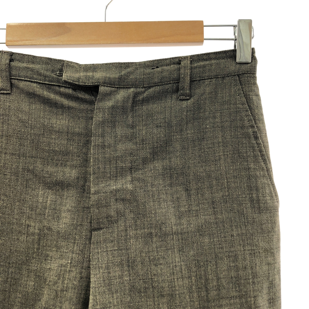 Maison Martin Margiela / メゾンマルタンマルジェラ 本人期 ウール ドローストリング ストレート スラックス パンツ