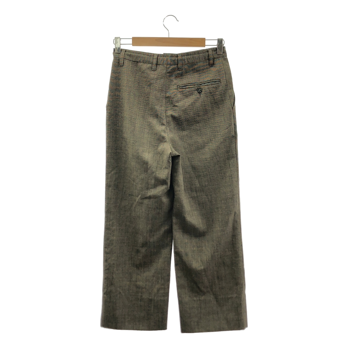 Maison Martin Margiela / メゾンマルタンマルジェラ 本人期 ウール ドローストリング ストレート スラックス パンツ