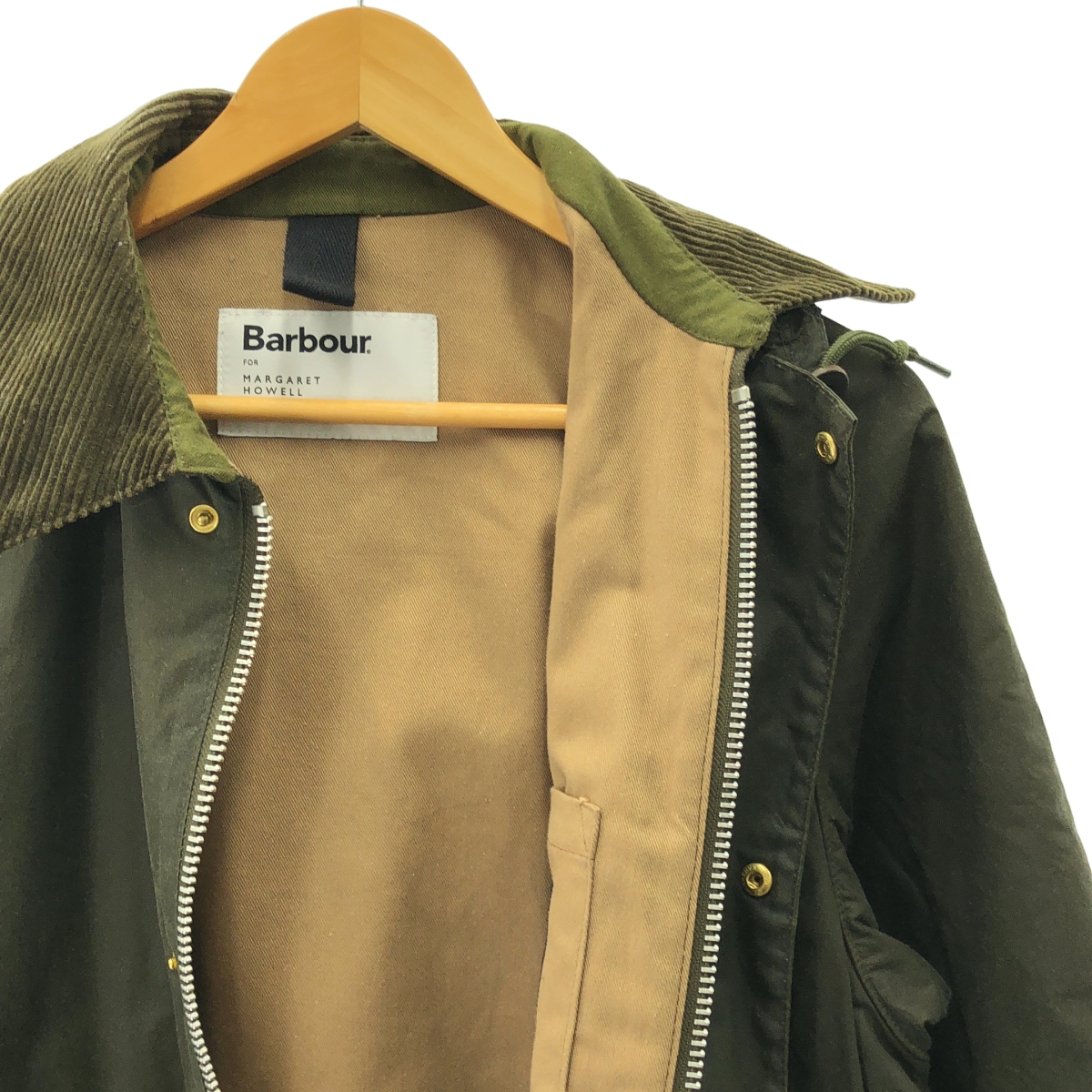 Barbour / バブアー × MARGARET HOWELL / マーガレットハウエル SPEY / オイルドジャケット フーディ