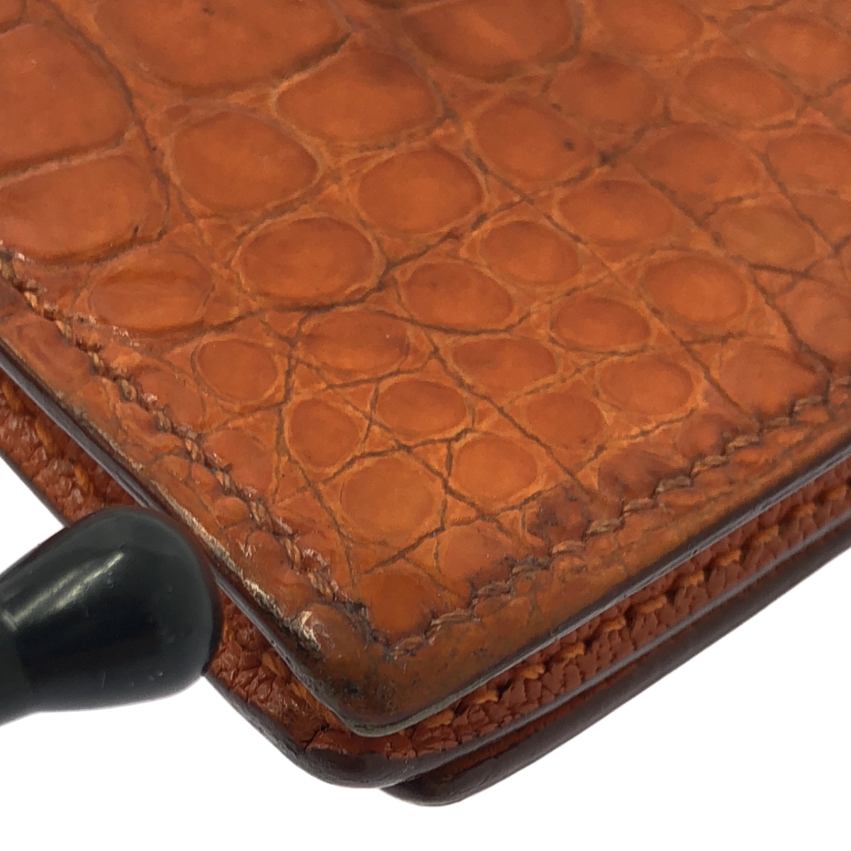 HERMES / エルメス ベアン レザー クロコダイル ウォレット 財布 / ユニセックス / L刻印