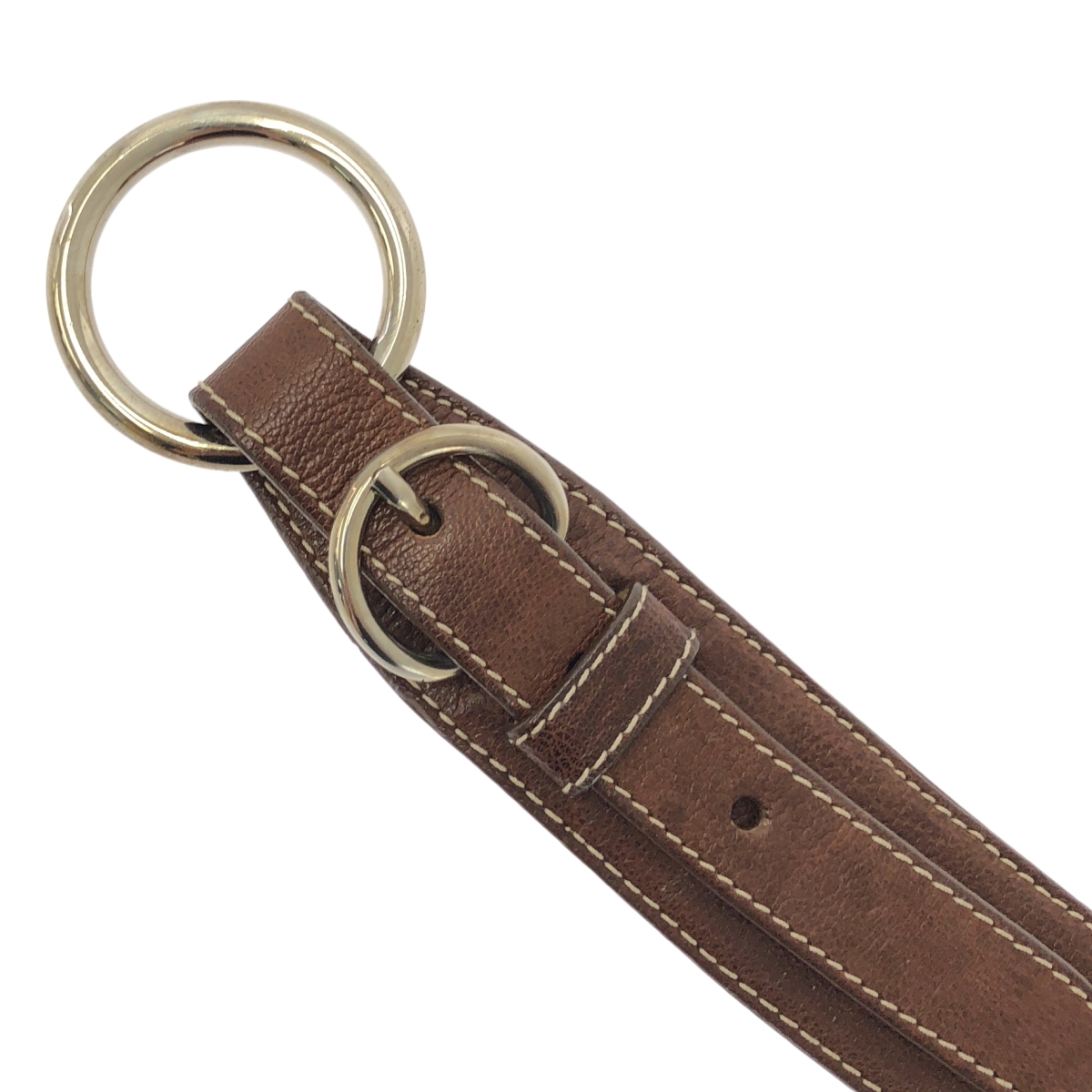 JIL SANDER / ジルサンダー レザー リングバックル ベルト