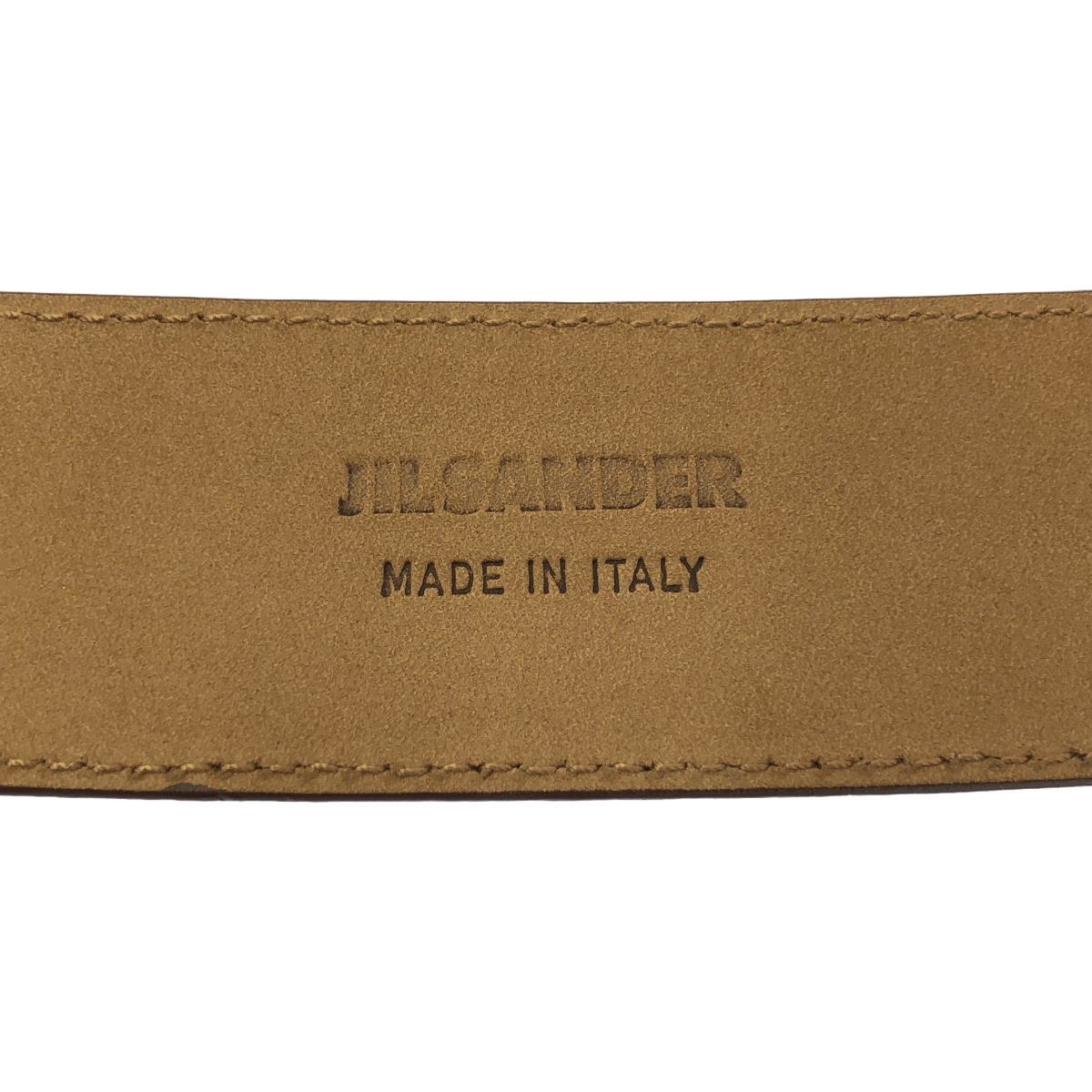 JIL SANDER / ジルサンダー レザー リングバックル ベルト