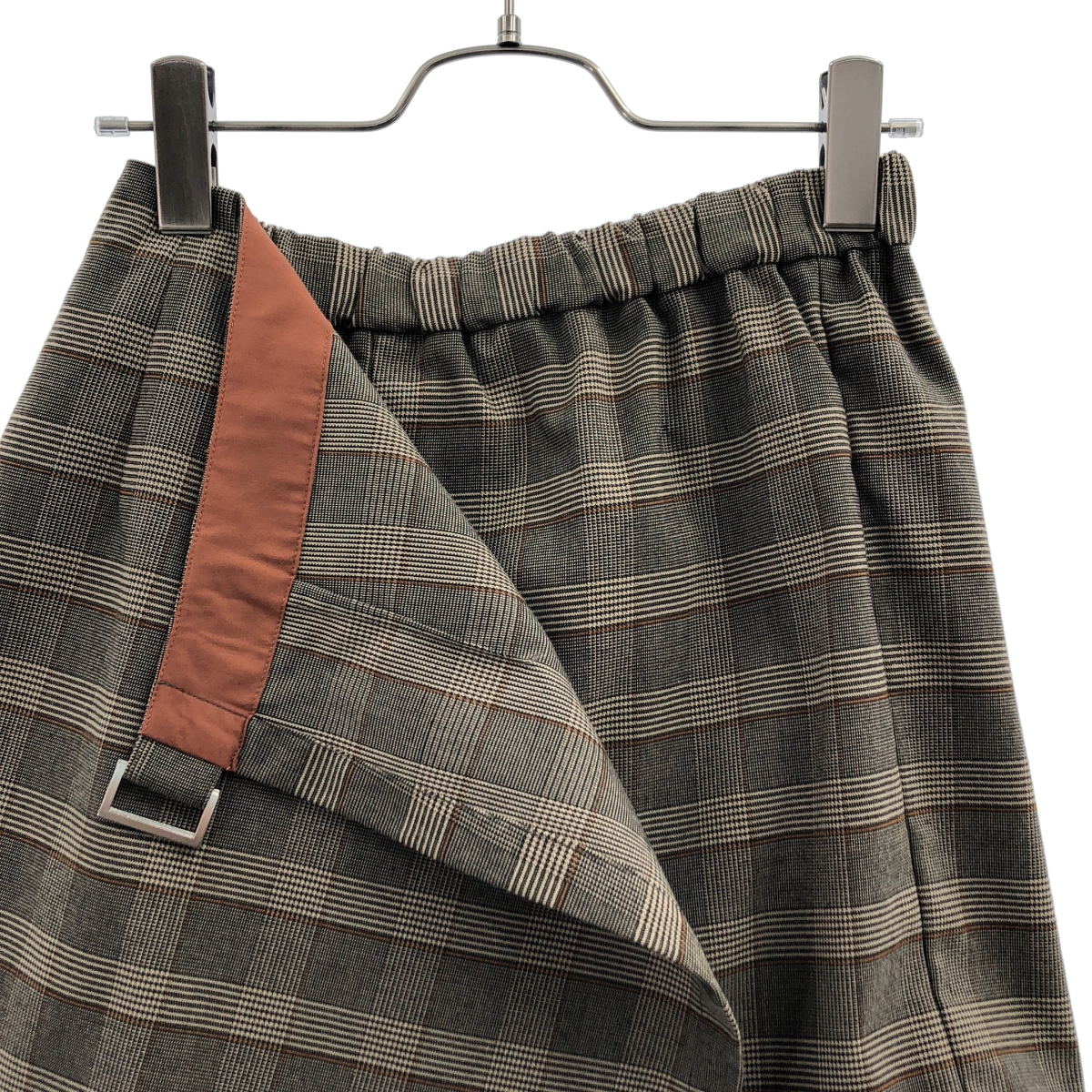 AMERI / アメリ セットアップ / PUFF CHECK JACKET WITH SKIRT チェック ダブル テーラードジャケット / スカート