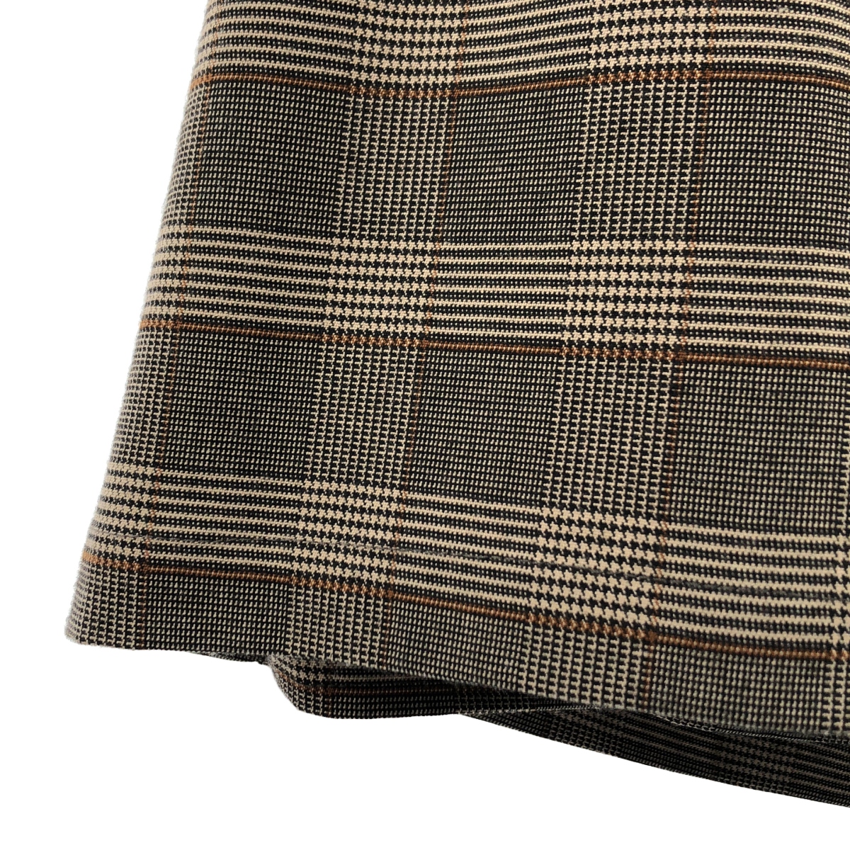 AMERI / アメリ セットアップ / PUFF CHECK JACKET WITH SKIRT チェック ダブル テーラードジャケット / スカート