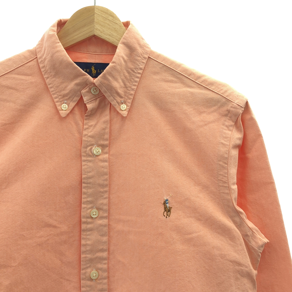 RALPH LAUREN / ラルフローレン コットン ワンポイント ポニー ボタンダウンシャツ