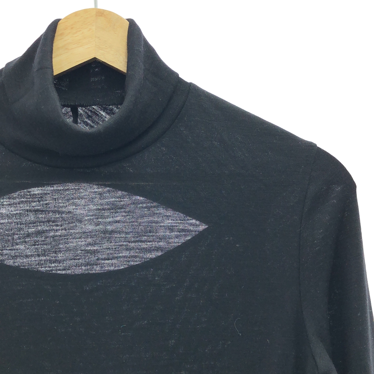 yori / ヨリ shirocon バックオープン タートル カットソー