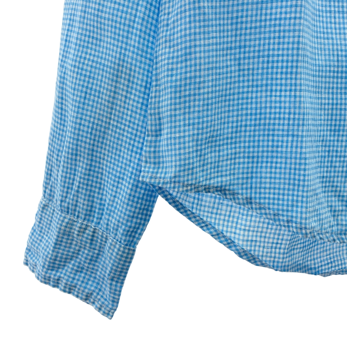 Frank&Eileen / フランクアンドアイリーン PAUL リネン ギンガムチェックシャツ