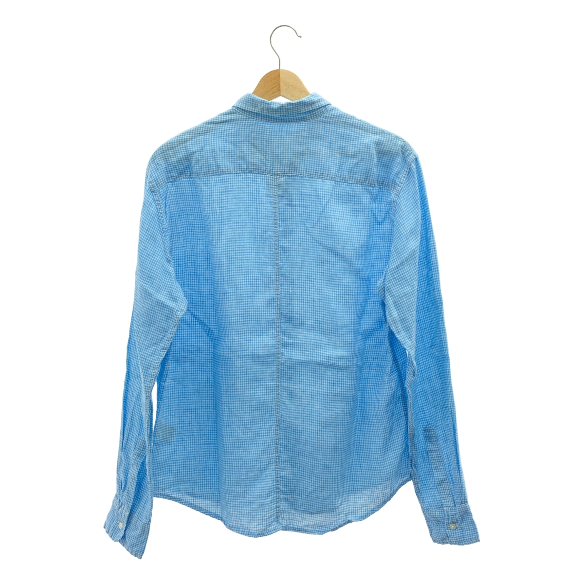 Frank&Eileen / フランクアンドアイリーン PAUL リネン ギンガムチェックシャツ