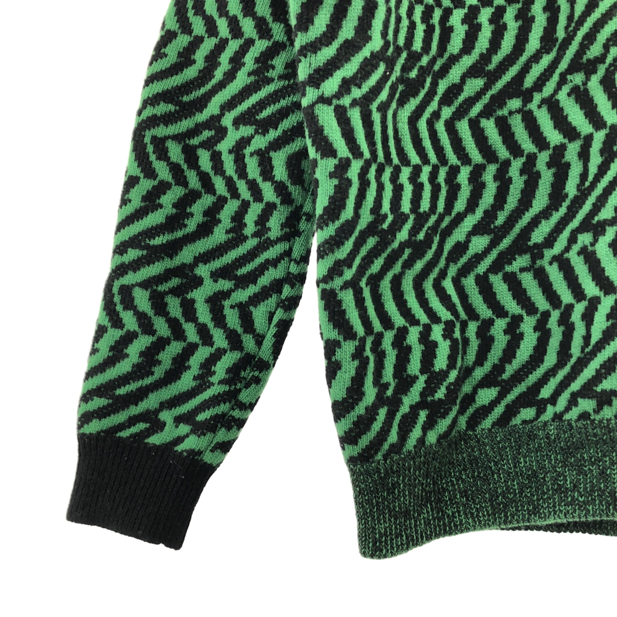 STELLA McCARTNEY / ステラマッカートニー ウール 総柄 ジャガード クルーネックニット