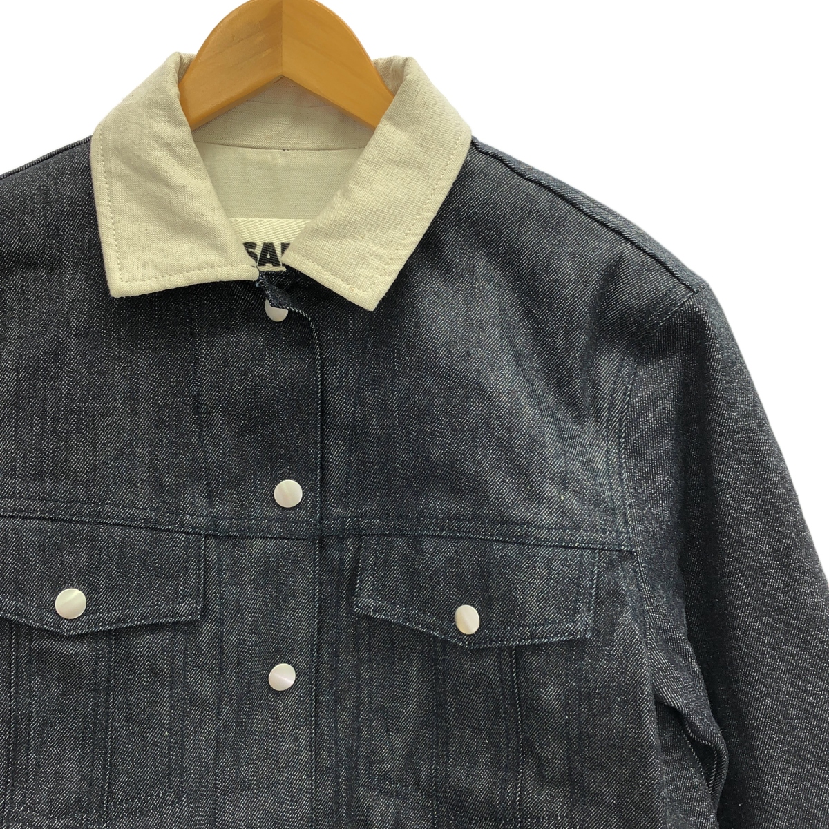 JIL SANDER+ / ジルサンダープラス バイカラー デニムジャケット