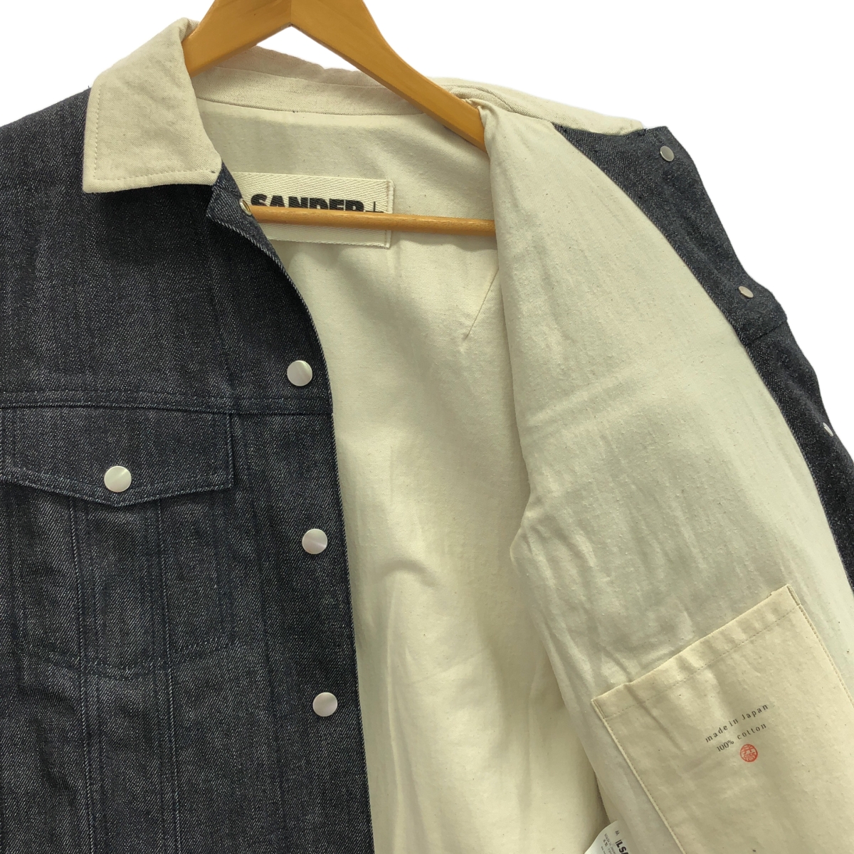 JIL SANDER+ / ジルサンダープラス バイカラー デニムジャケット