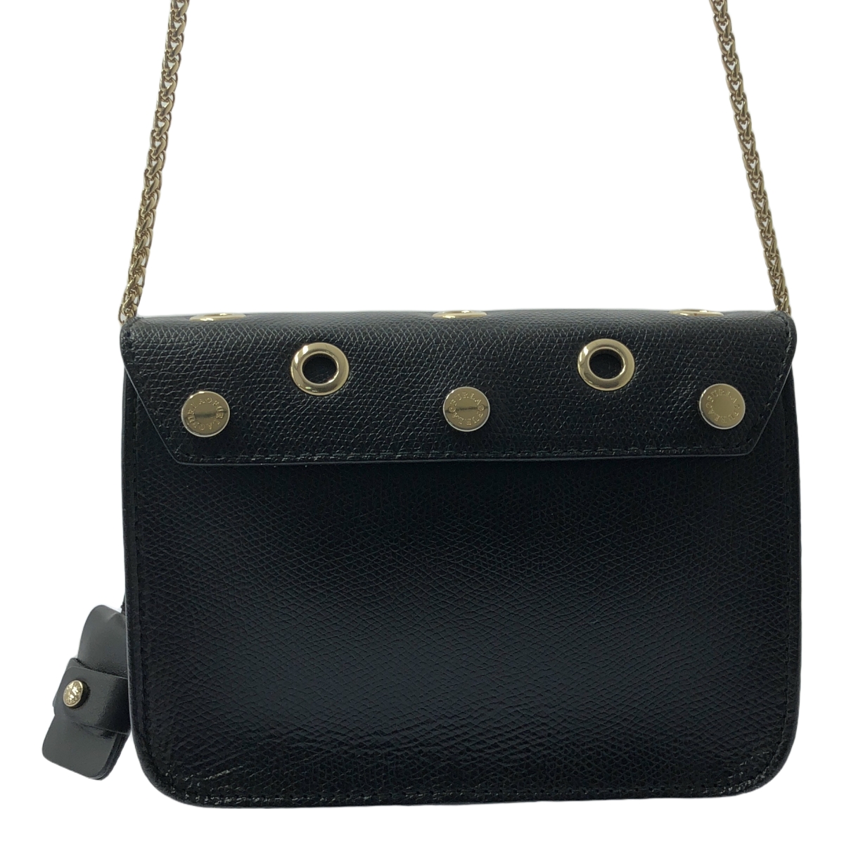 FURLA / フルラ メトロポリス カスタム チェーン レザー ショルダーバッグ