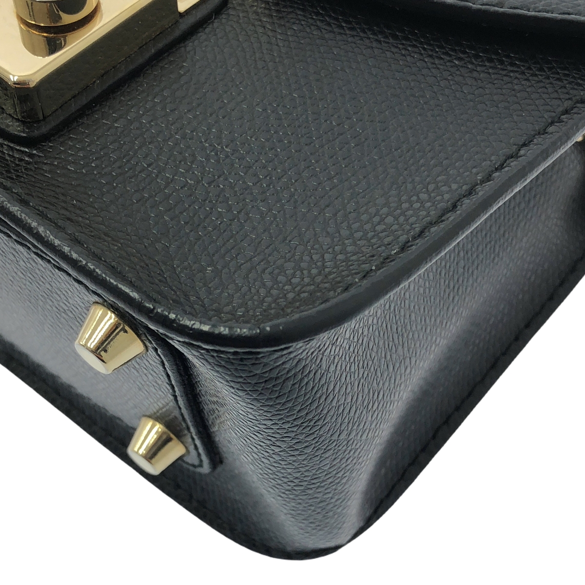 FURLA / フルラ メトロポリス カスタム チェーン レザー ショルダーバッグ