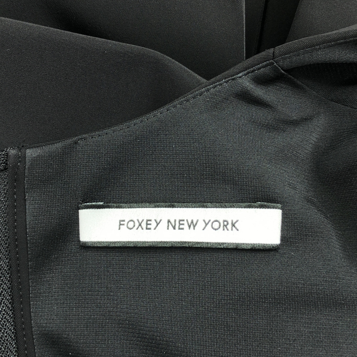 FOXEY NEW YORK / フォクシーニューヨーク クルーネック ポリエステル ワンピース