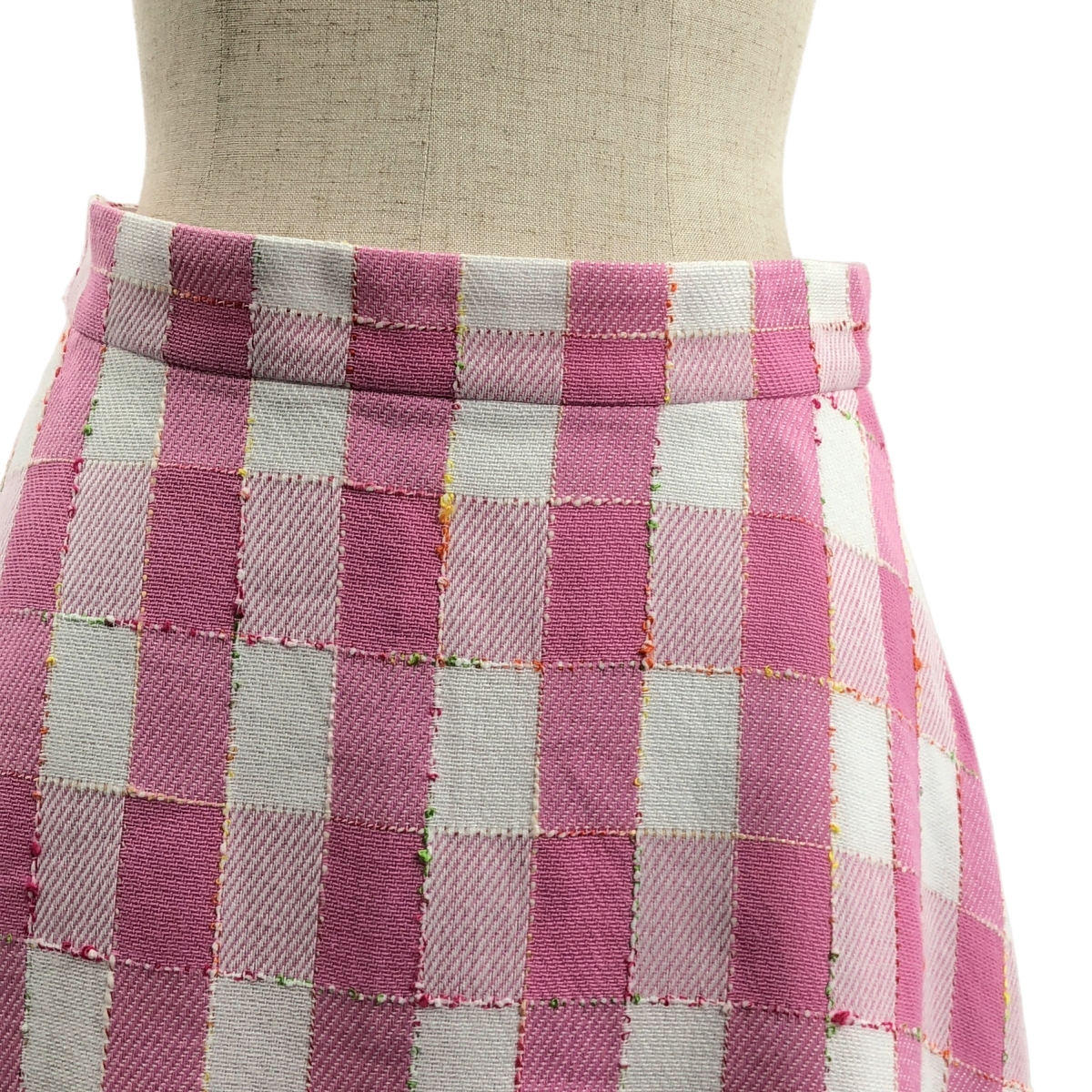 Rene / ルネ チェック フレア ロングスカート