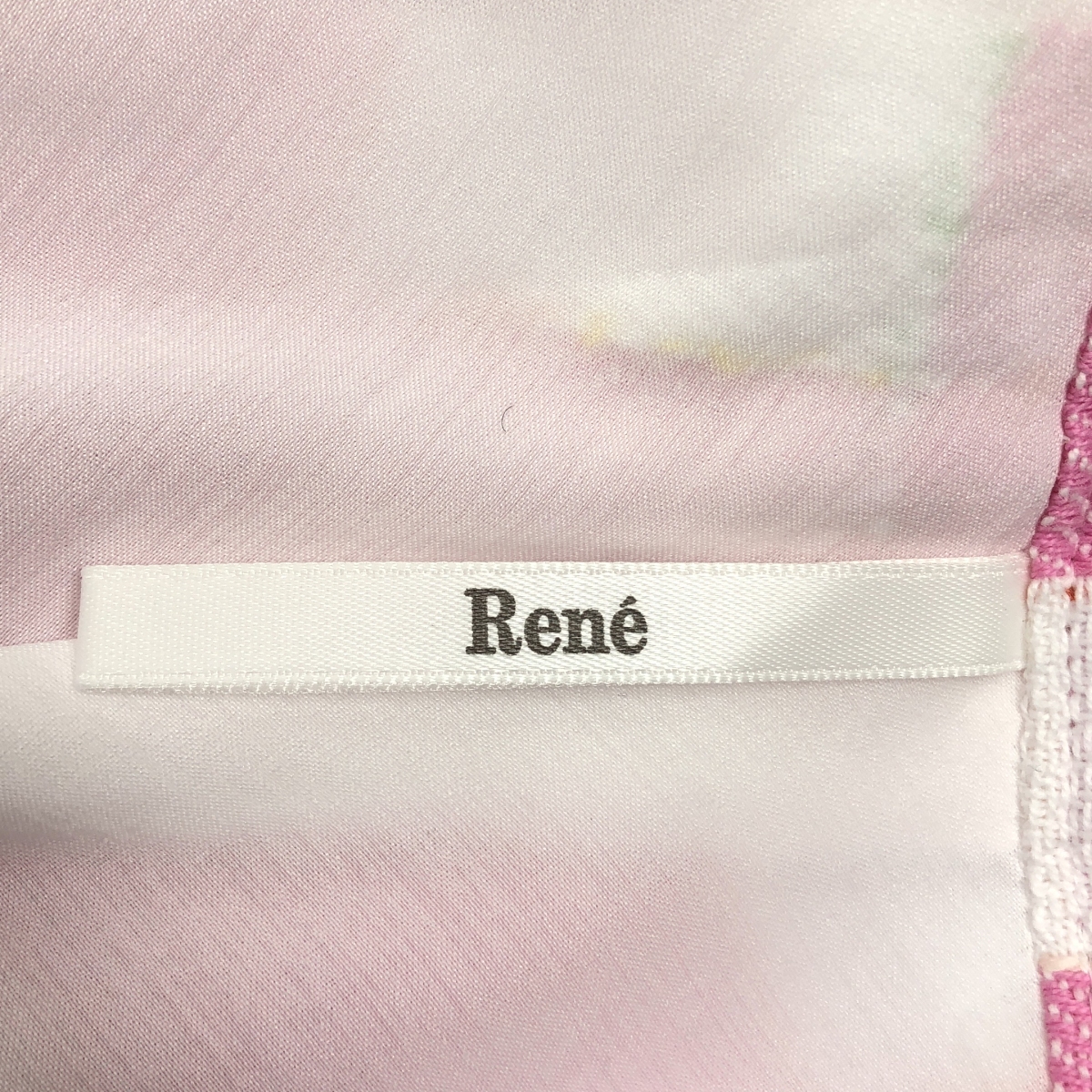 Rene / ルネ チェック フレア ロングスカート