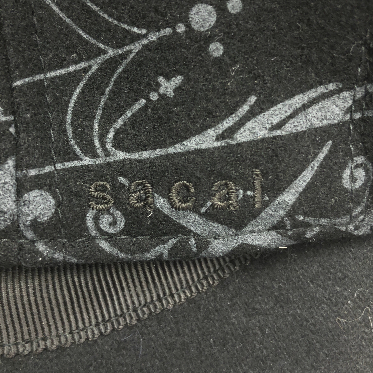 sacai / サカイ × DR. WOO  BANDANA CAP / ロゴ キャップ 帽子 / アジャスター調整可 / ユニセックス