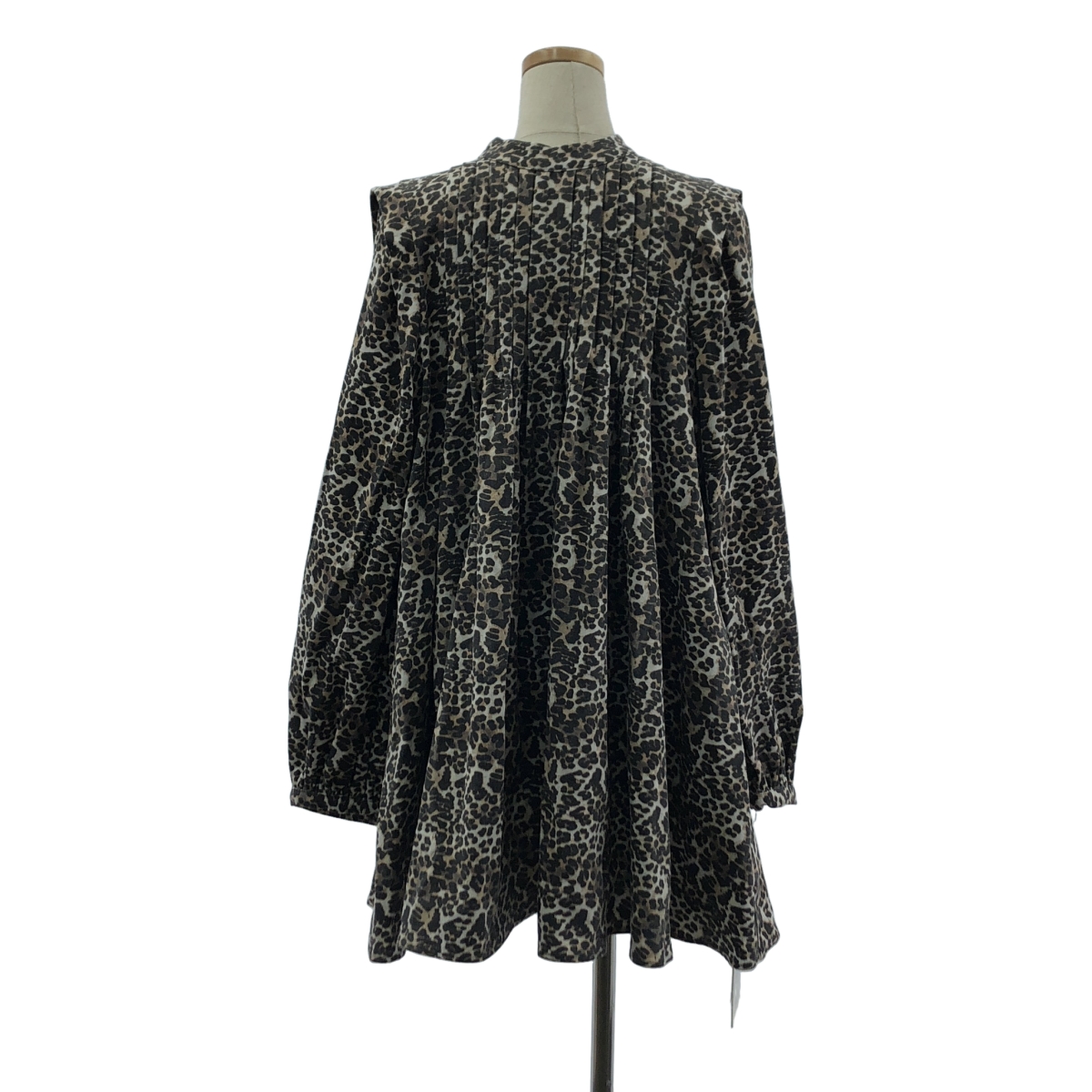 その他 CAITLYN MINI DRESS コットン レオパード ワンピース