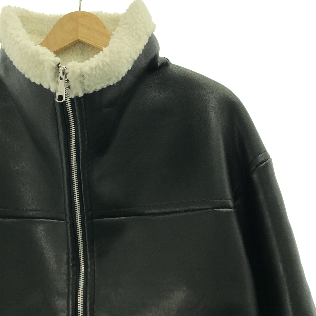 その他 エコレザー ムートン ジャケット