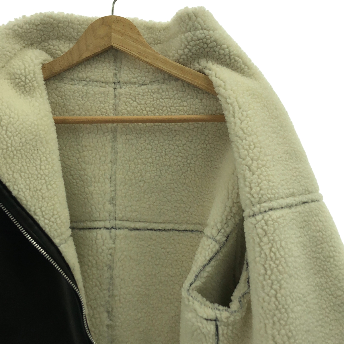 その他 エコレザー ムートン ジャケット