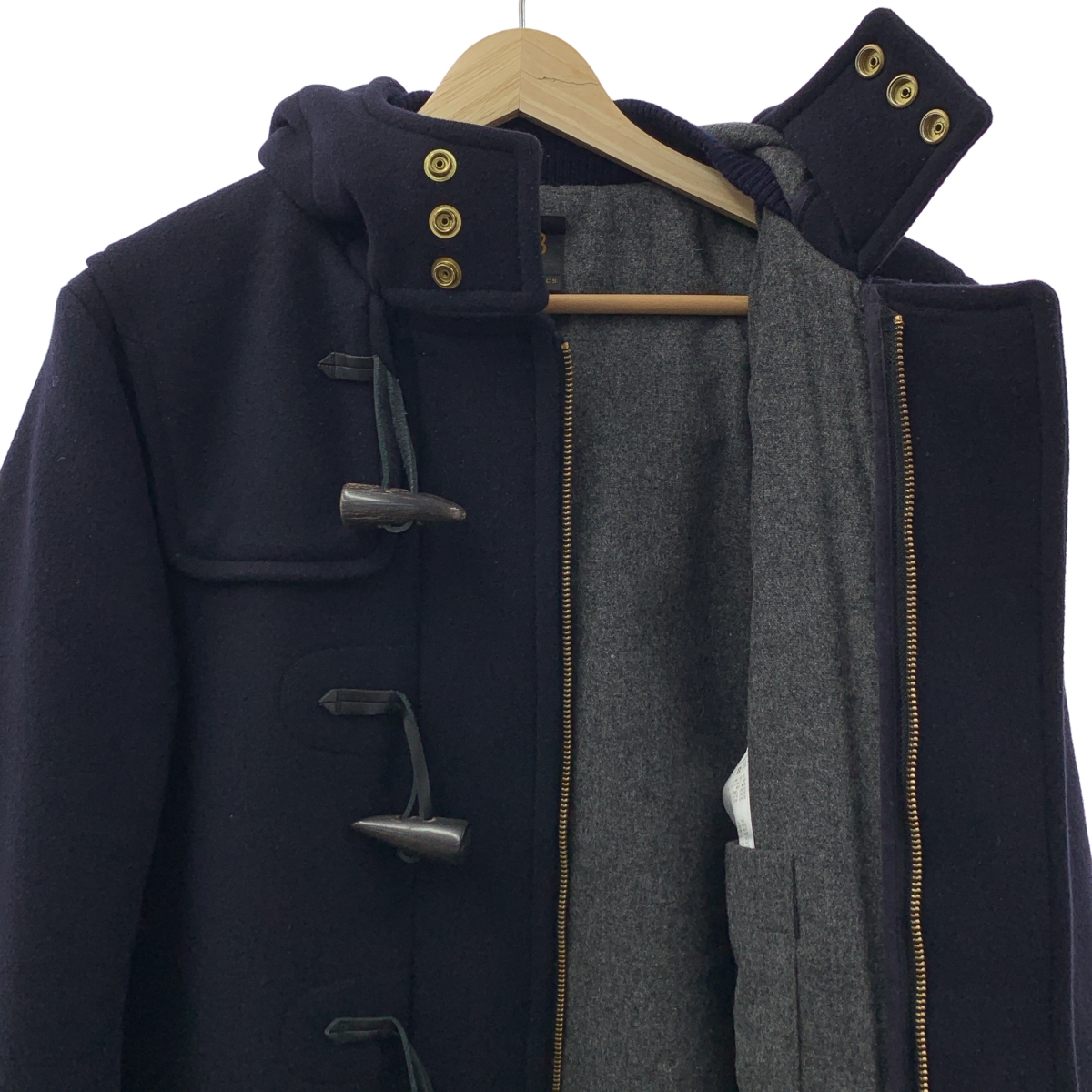 scye basics / サイベーシックス ウール カシミヤ ダッフルコート