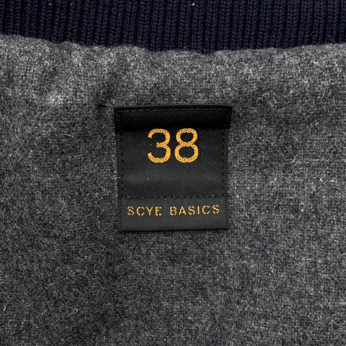 scye basics / サイベーシックス ウール カシミヤ ダッフルコート