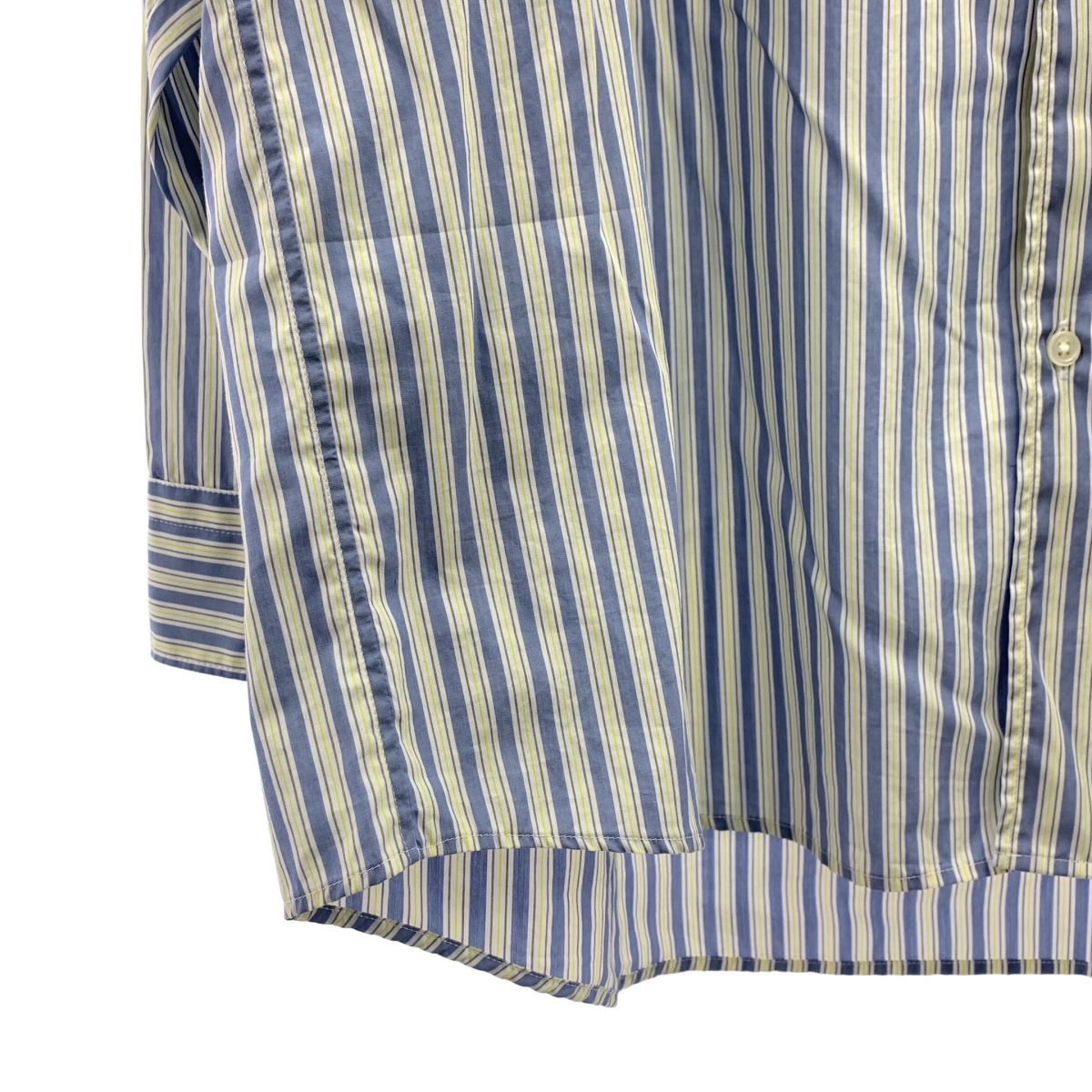 Graphpaper / グラフペーパー BROAD L/S OVERSIZED REGULAR COLLAR SHIRT コットン ストライプ シャツ