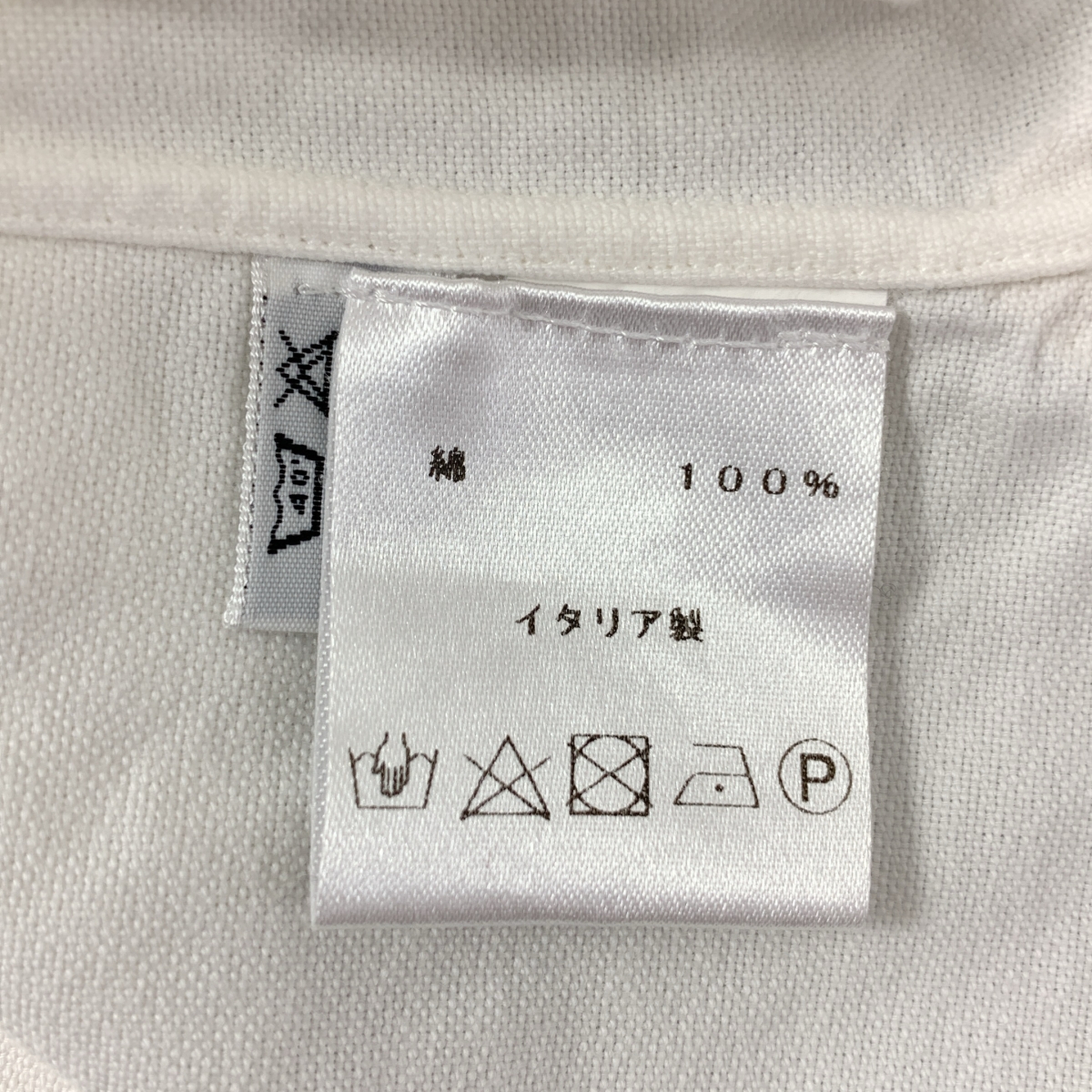 LUIGI BORRELLI / ルイジボレッリ コットン ドレス シャツ