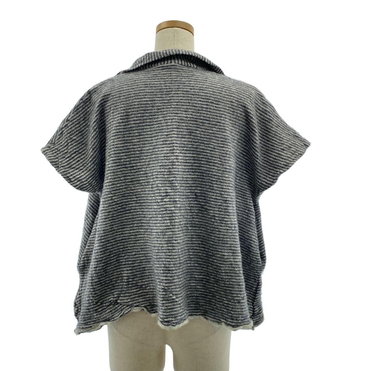 DANIELA GREGIS / ダニエラグレジス cashmere 100％ / カシミヤ ストール付き ダブルポケット ニット セーター