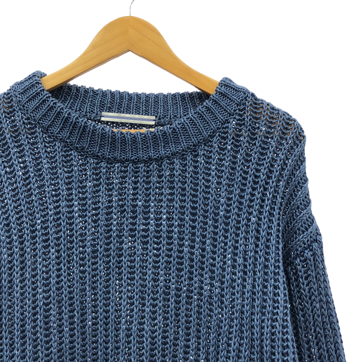 Cristaseya / クリスタセヤ 3-yarn knit リネン プルオーバーニット