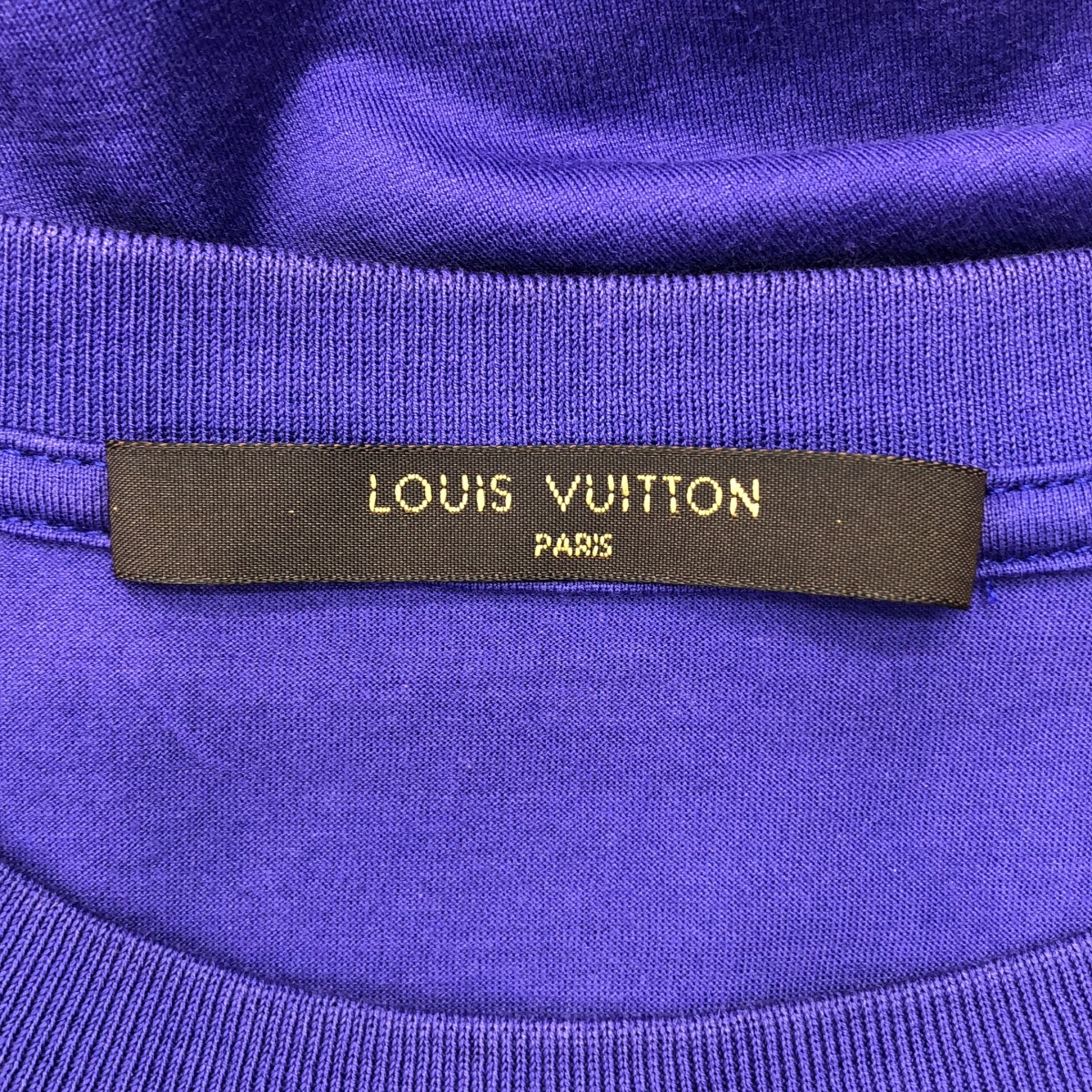 Louis Vuitton / ルイヴィトン コットン ロゴ プリント Tシャツ