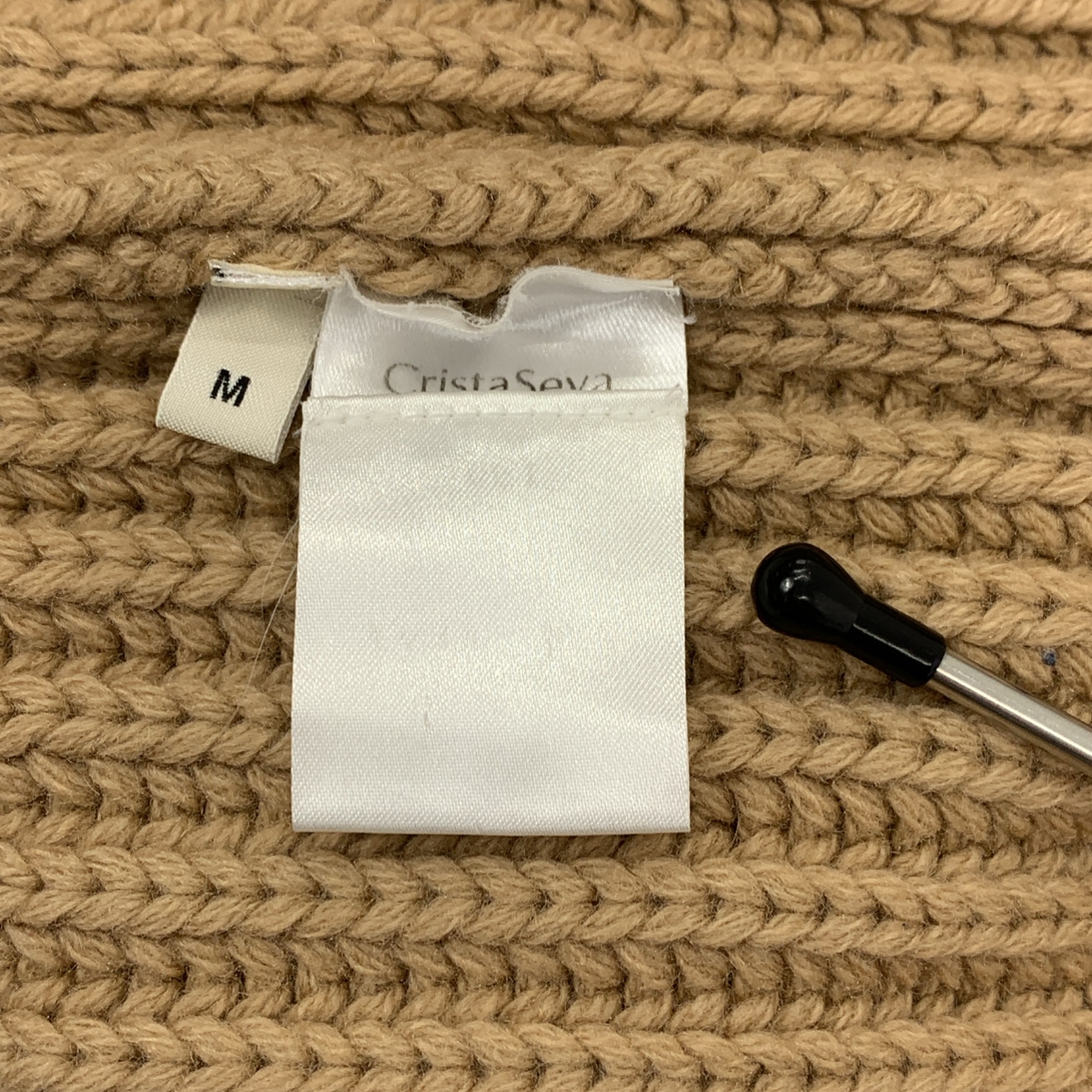 Cristaseya / クリスタセヤ baby camel hair 100% / ベビーキャメルヘア ニット セーター