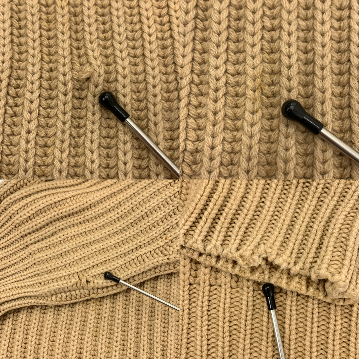 Cristaseya / クリスタセヤ baby camel hair 100% / ベビーキャメルヘア ニット セーター